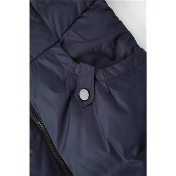 Down Coat With Fur Hood With 90% Down Parka Puffer Jacket - Picture 6 of 7